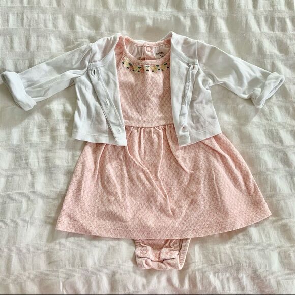 Carter's Other - Dress and Cardigan perfect for spring 🐣
